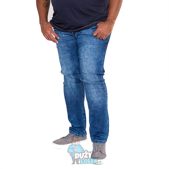 jeansy model Taurus mega modne dla duzych panow plus size marki Duke of London