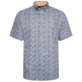 wzorzysta meska koszula plus size 4xl