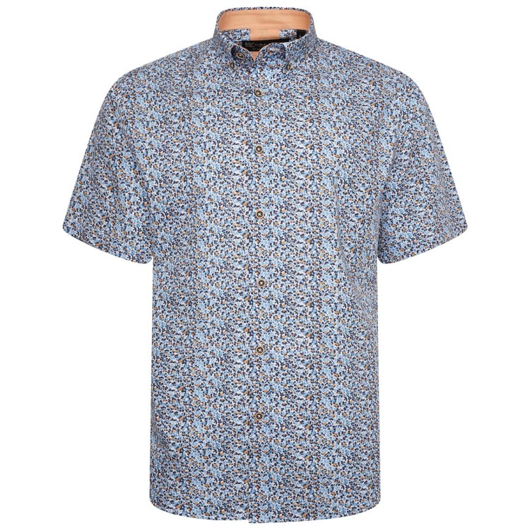 wzorzysta meska koszula plus size 4xl