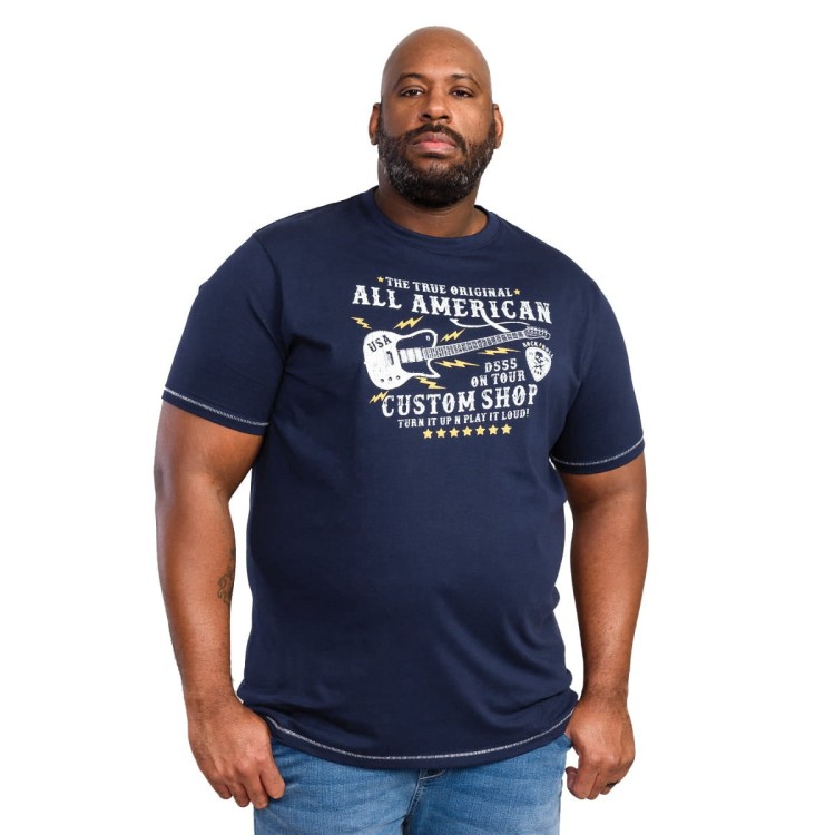 t-shirt granatowy 10xl d555 bronte