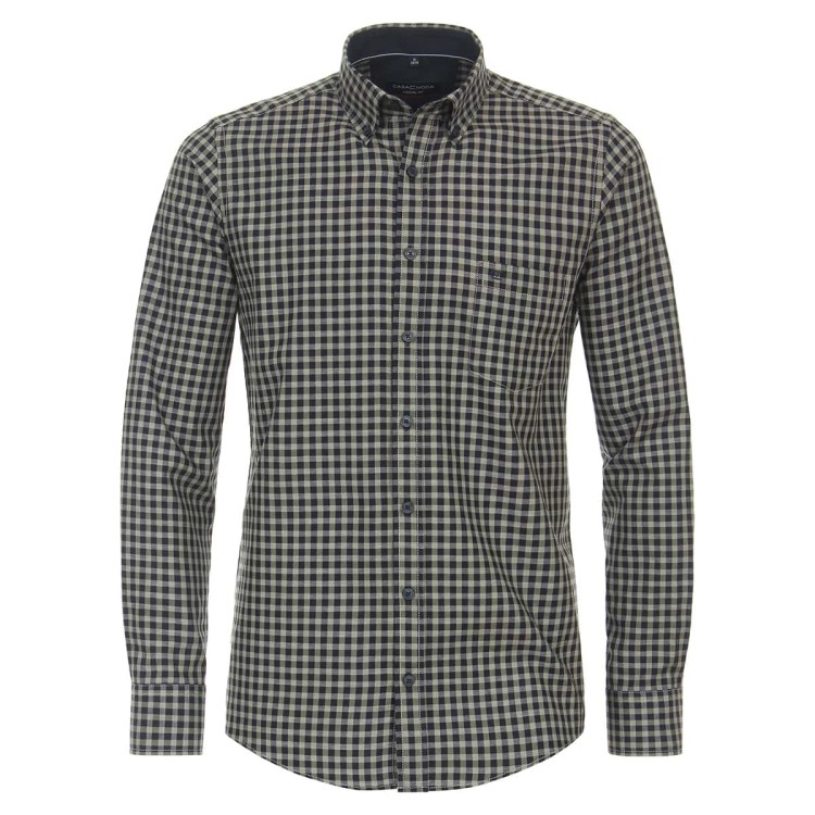 meska koszula dlugi rekaw 3xl khaki krata