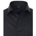 elegancka czarna koszula meska plus size