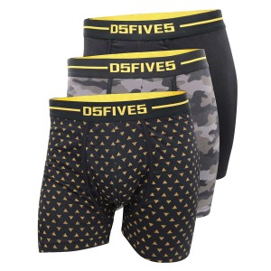 Duże męskie bokserki bielizna Duke D555 Sylvester 3 szt multi