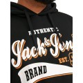 bluza dla duzych mezczyzn JJELOGO czarna