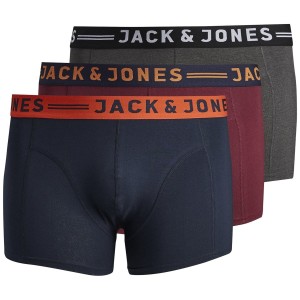 Duża bielizna męska bokserki 3 sztuki Jack & Jones 12147592 multi