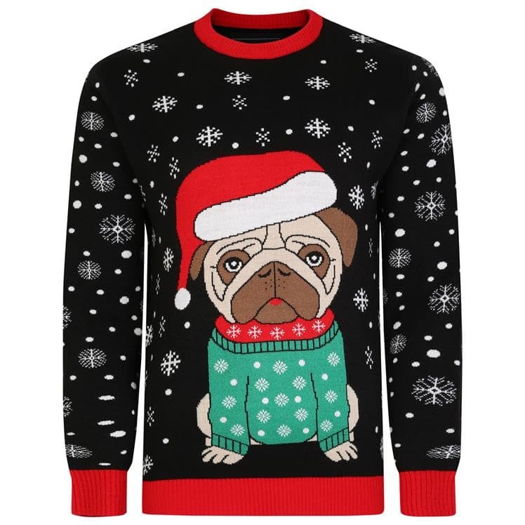 sweter meski swiateczny wzor 8xl