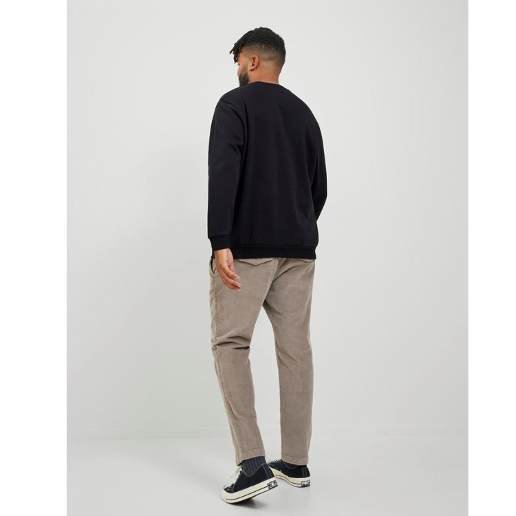 klasyczna czarna bluza meska duza 8xl