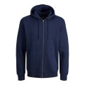 meska bluza na zamek 4xl granatowa