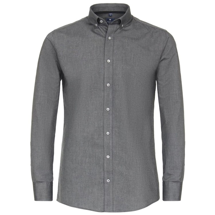 ciemnoszara meska koszula plus size 3xl