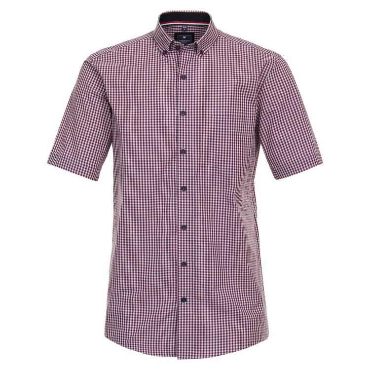 koszula plus size Redmond bordowa