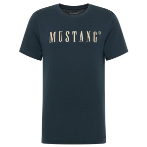 Duży t-shirt koszulka męska Mustang 1014695-4135 granatowa