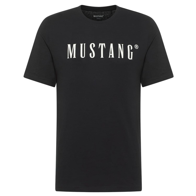 czarny duzy t-shirt 6xl mustang