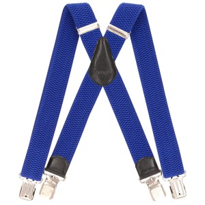 Duże męskie szelki X Ranger 4cm DJ40-008 niebieskie