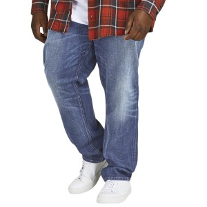 Duże męskie spodnie jeansowe Jack & Jones 12188524 niebieskie