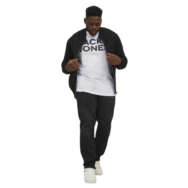 koszulka Jack & Jones 12158505 biala duze meskie rozmiary