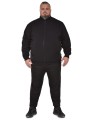 czarny meski duzy dres bawelniane spodnie dark side