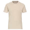 meski gladki t-shirt Casa Moda bezowy