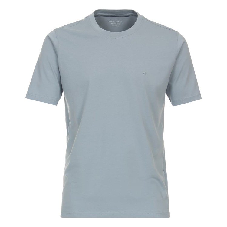 szaro-niebieski t-shirt Casa Moda duze rozmiary