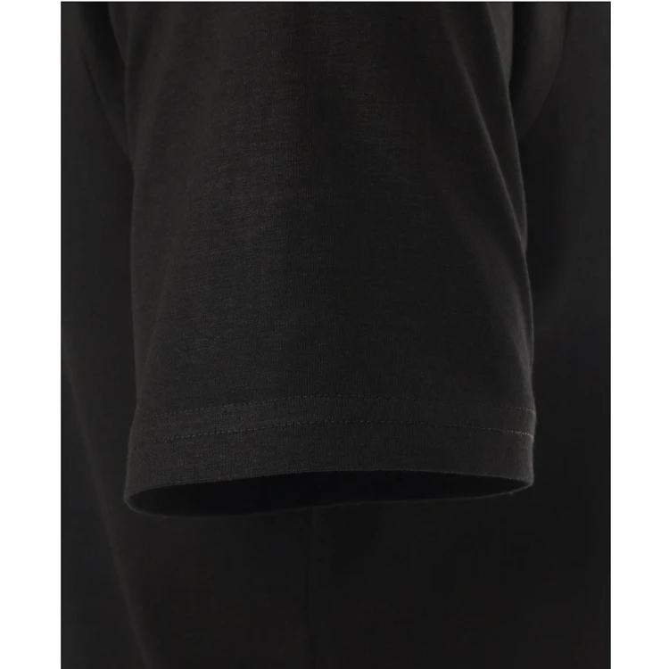 czarny t-shirt dla duzych mezczyzn