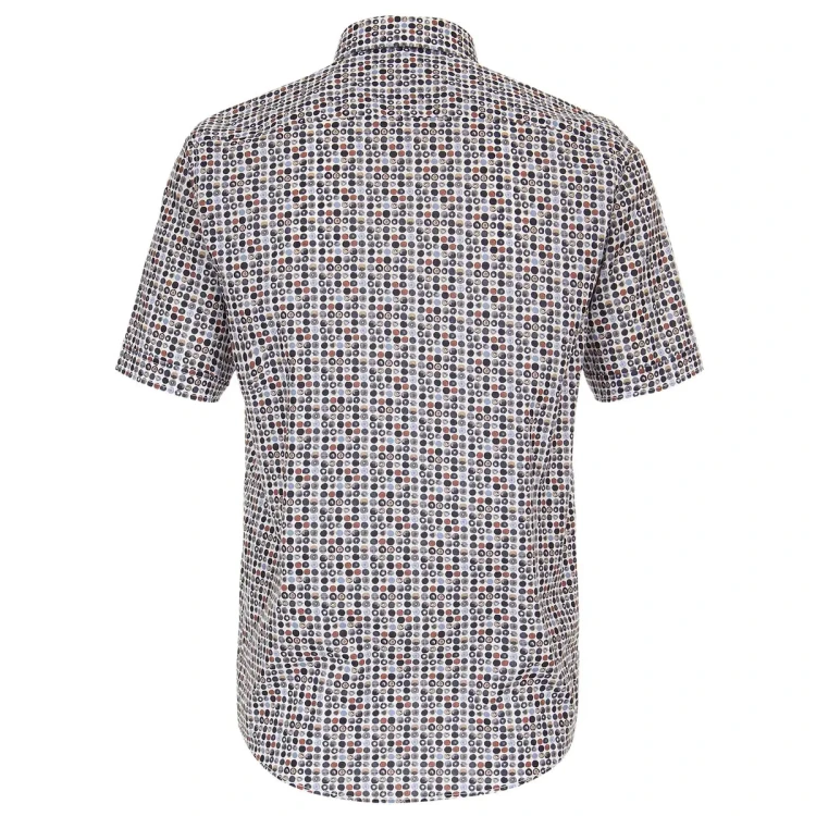 meska koszula w male wzory 4xl
