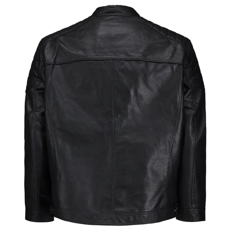 czarna ramoneska dla Panow plus size Jack Jones