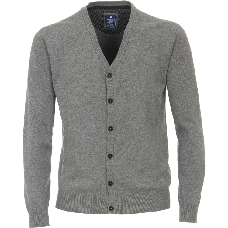 szary duzy sweter 2xl plus size meski zapinany