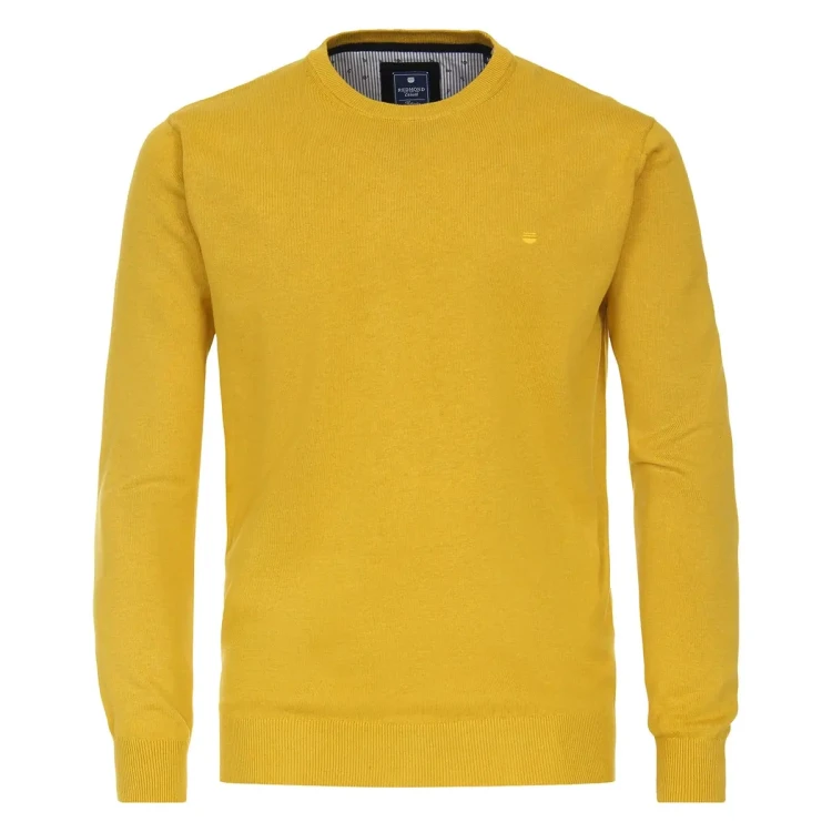 zolty duzy meski sweter plus size
