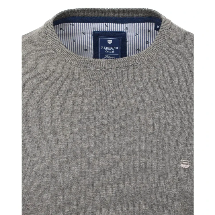 duzy meski sweter 500 szary 4xl