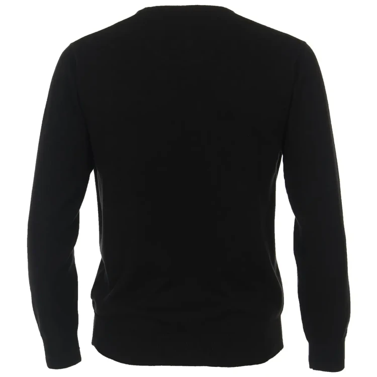 sweter dla duzego pana xxl 5xl czarny redmond