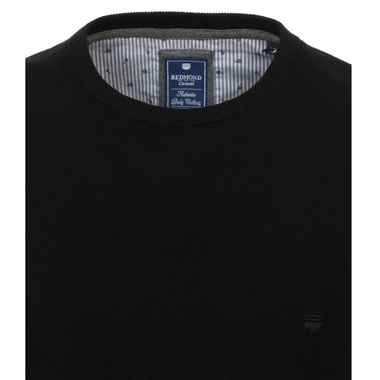 sweter duze rozmiary 6xl czarny przez glowe
