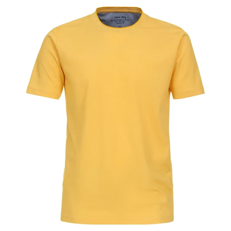 duza meska zolta koszuka gladka 5xl