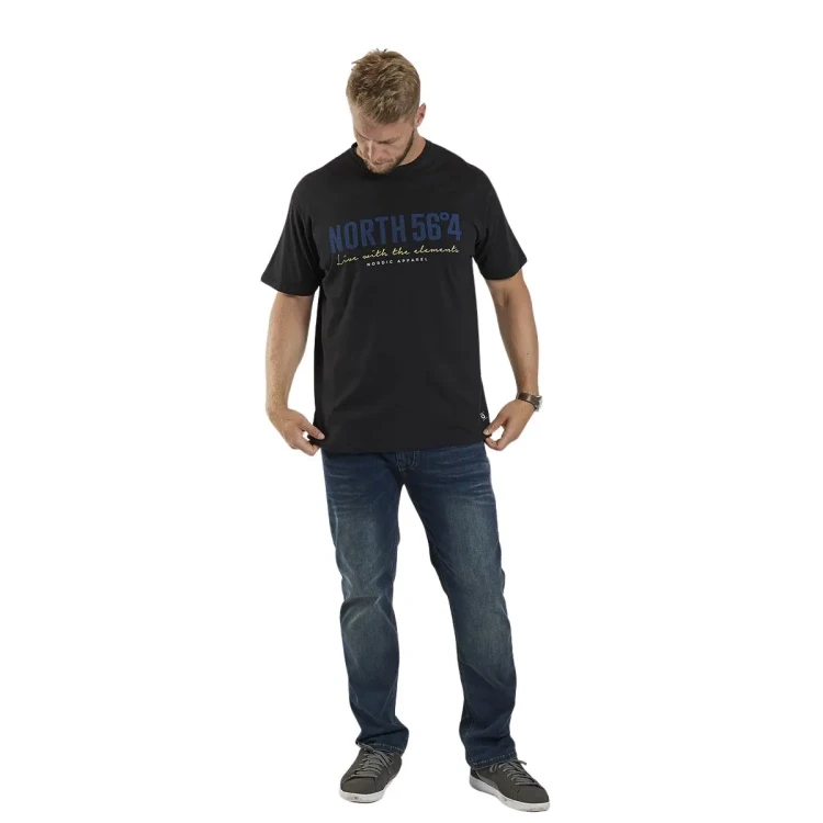 duzy t-shirt north z napisem na piersi 8xl