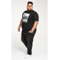 podkoszulka t-shirt meski 5xl czarny d555