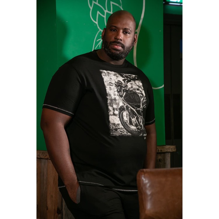 podkoszula plus size dla duzego pana 3xl czarna