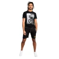 czarny dlugi t-shirt dla wysokiego
