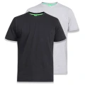 koszulki meskie w dwupaku gladkie 6xl 7xl