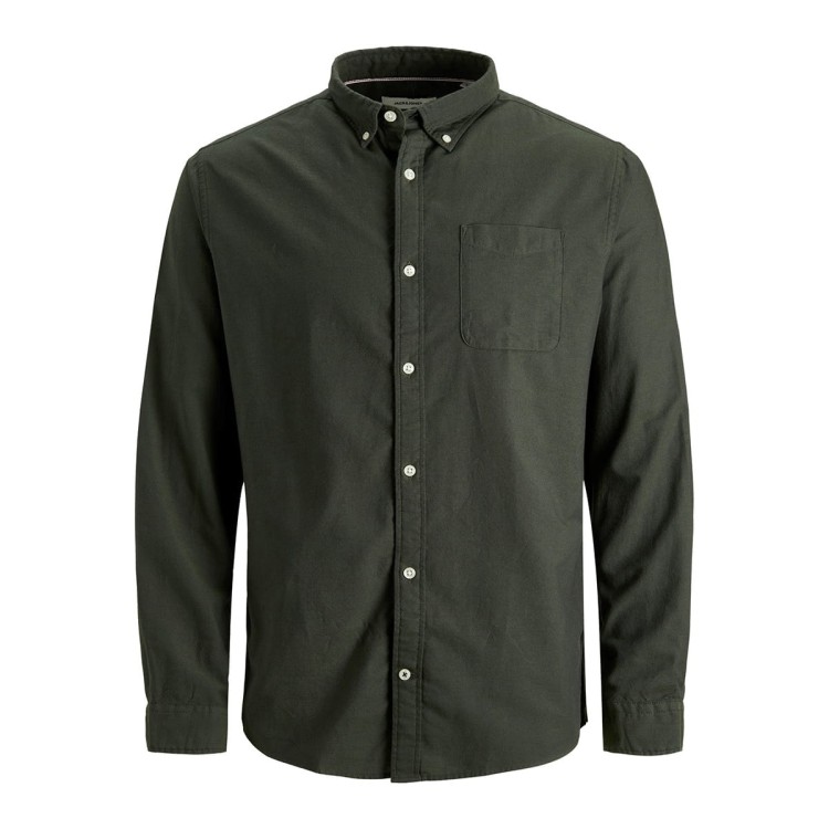 meska koszula Jack Jones khaki duze rozmairy