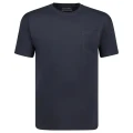 koszulka z krotkim rekawem dla duzych mezczyzn plus size 3XL 4XL 5XL 6XL 7XL 8XL 10XL gladka z kieszonka modna wygodna makowa Adamo facet z brzuszkiem duzy mezczyzna