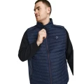 bezrekawnik meski granatowy plus size