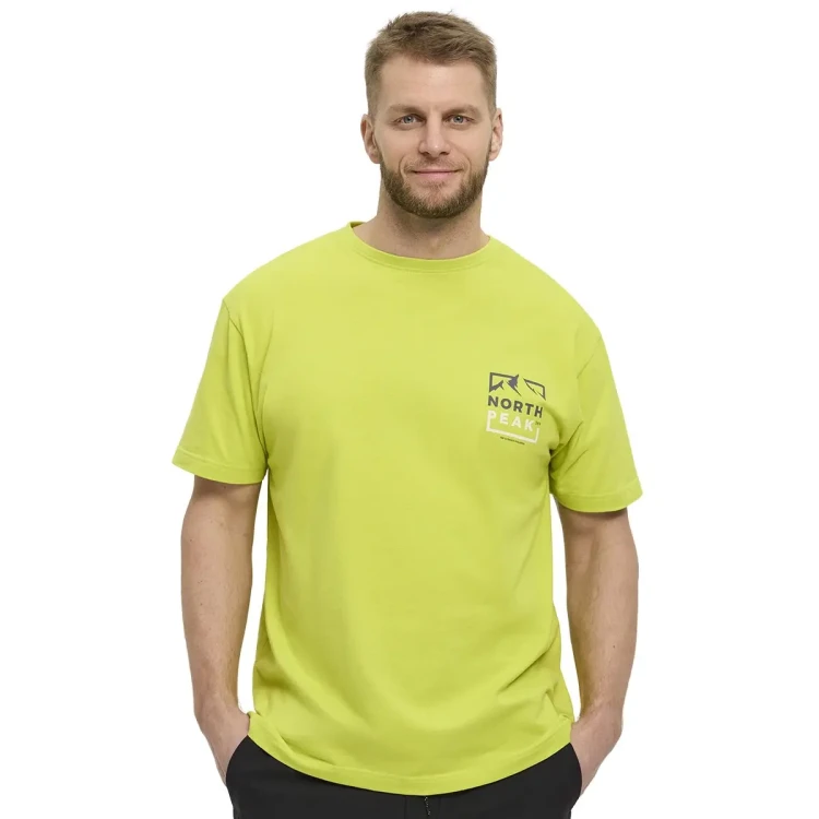 t-shirt z nadrukiem dla mezczyzn plus size