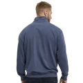 niebieska bluza wkladana przez glowe plus size