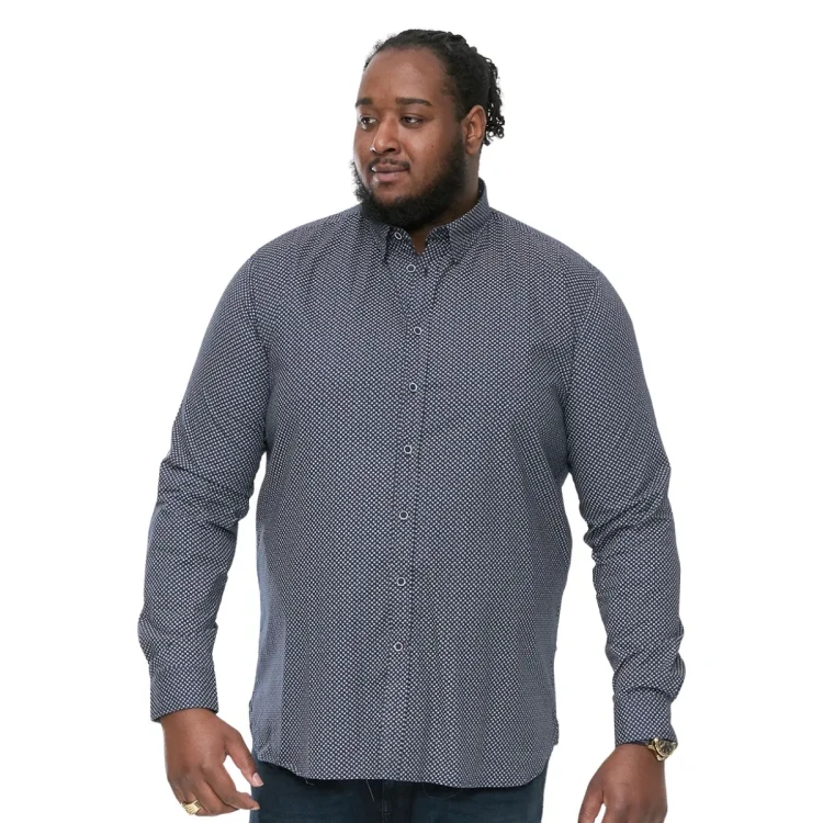 5xl koszula granat meska