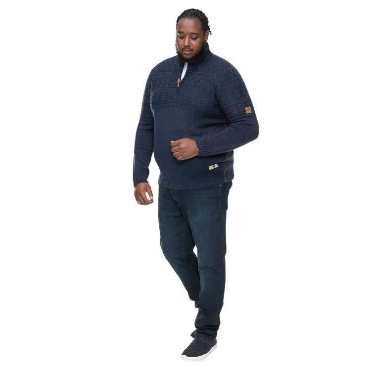 granatowy duzy sweter 3xl