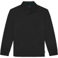 czarna koszulka polo meska plus size