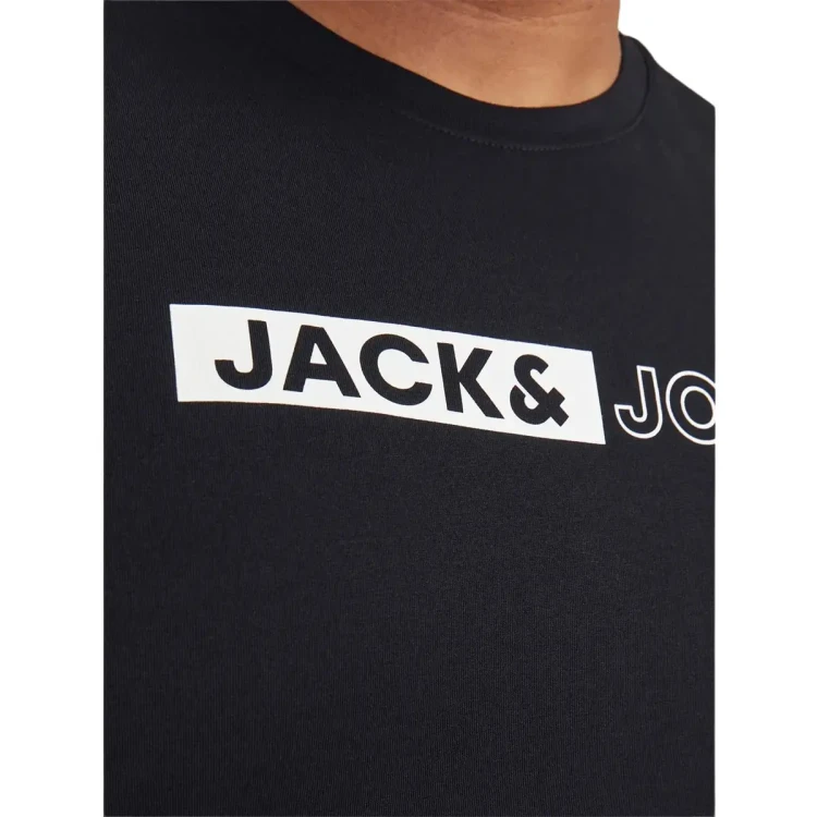 czarny duzy meski tshirt Jack Jones