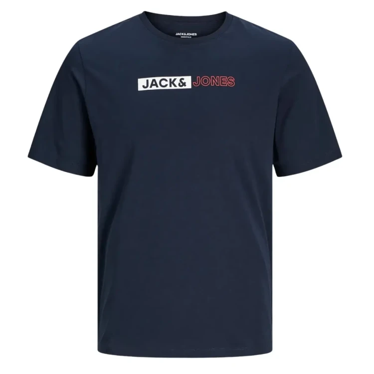 duzy granatowy tshirt Jack Jones