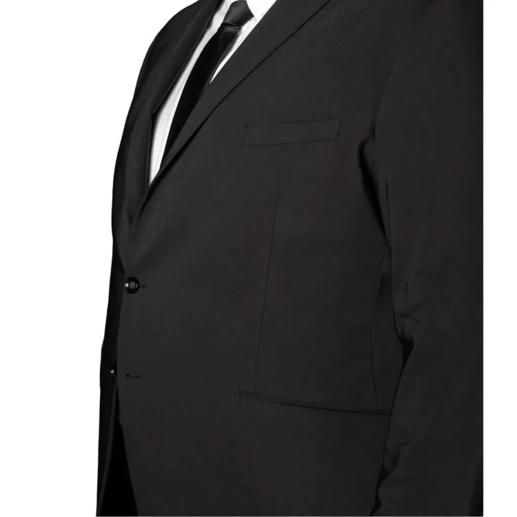 marynarka plus size czarna meska DL Porto