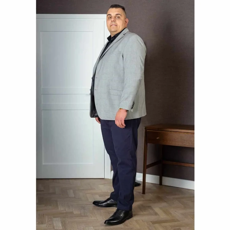 duzy mezczyzna marynarka 4xl kratka
