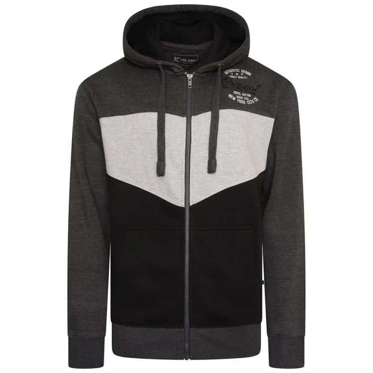 bluza z kapturem dla duzych mezczyzn Kam