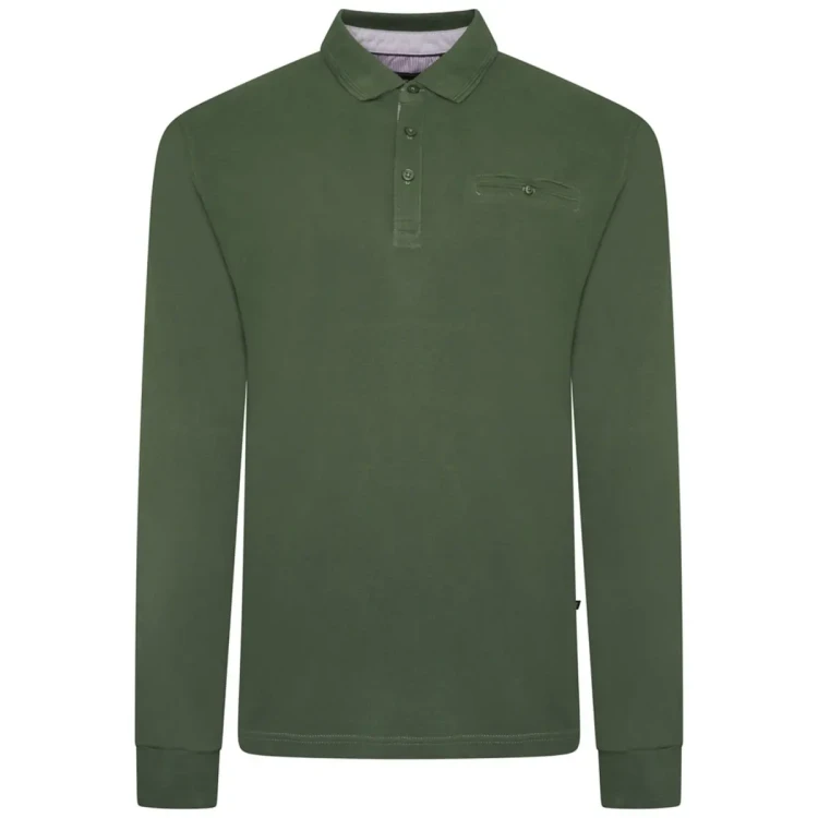 zielony longsleeve gladki xxl Kam